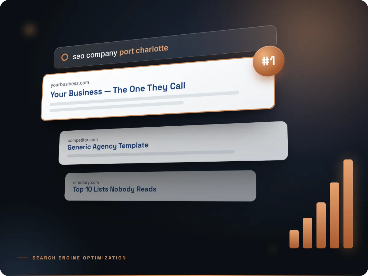 Local SEO: your business ranking first in Port Charlotte search results